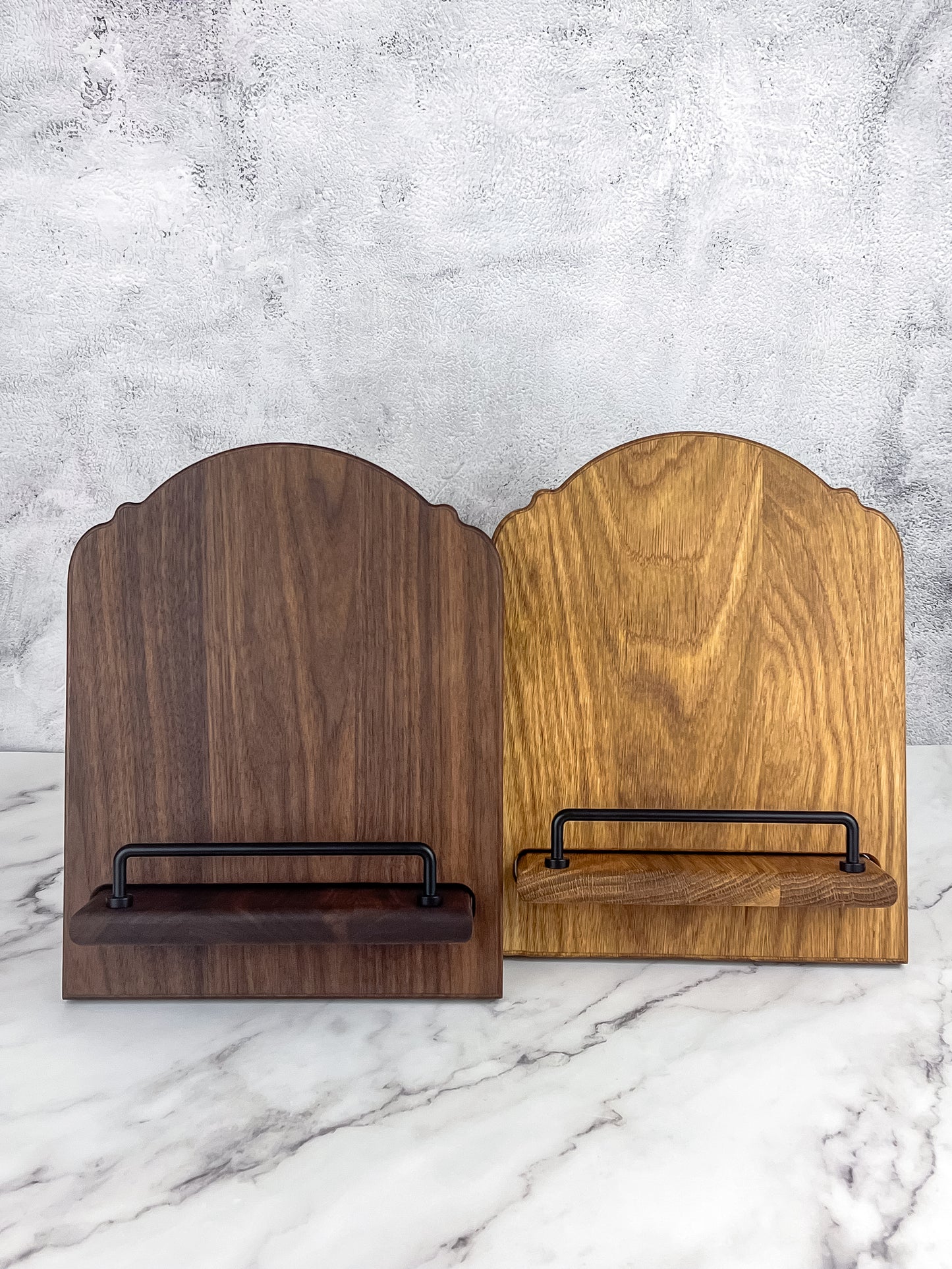 Wooden Cookbook Stand, Tablet Holder